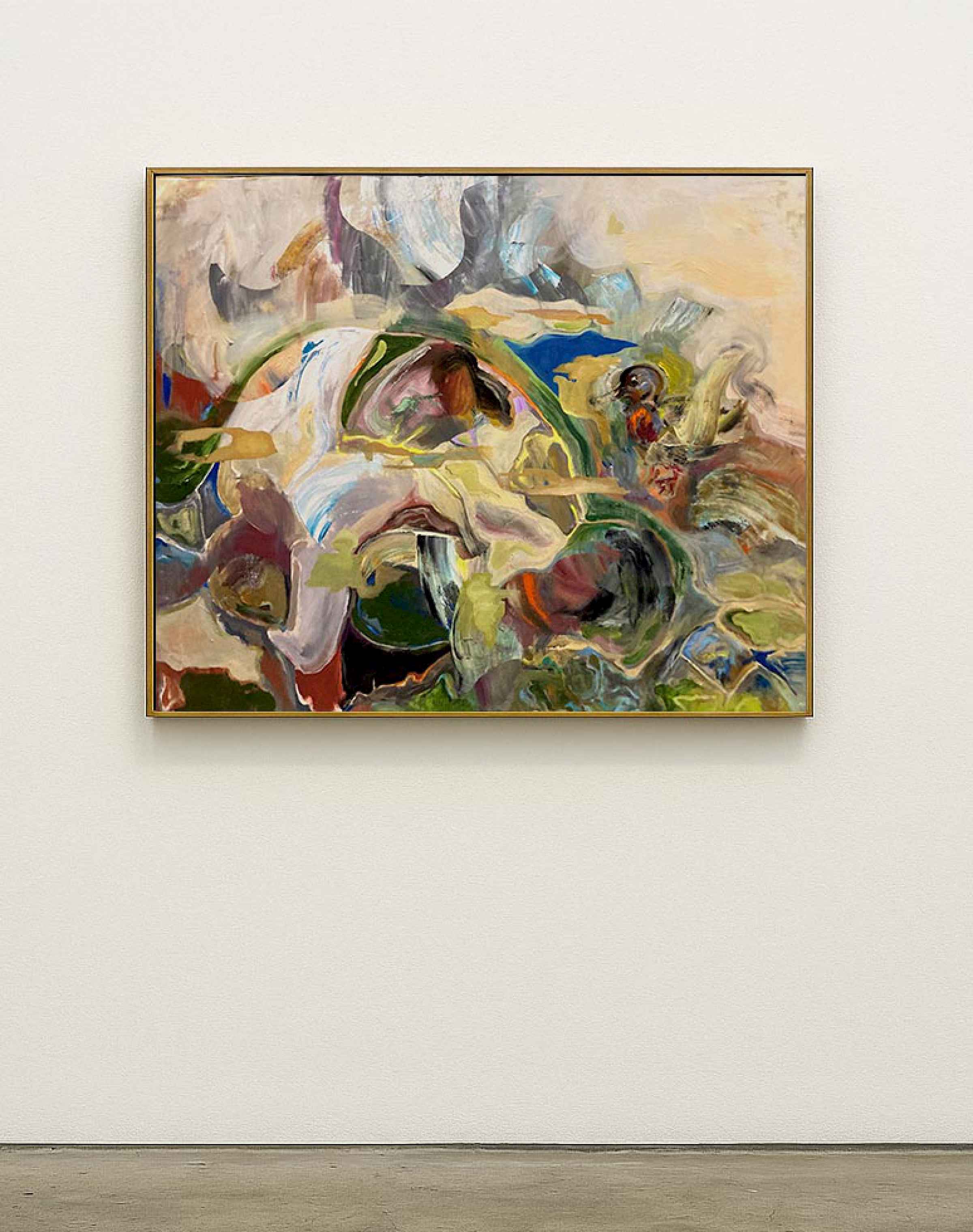 bodi, 2019, Mischtechnik auf Leinwand, 120 × 90 cm